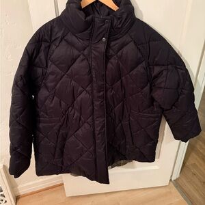 Barbour Women's Dark Quilted Puffer Jacket